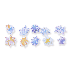 Kamio Watercolor Stickers - Star