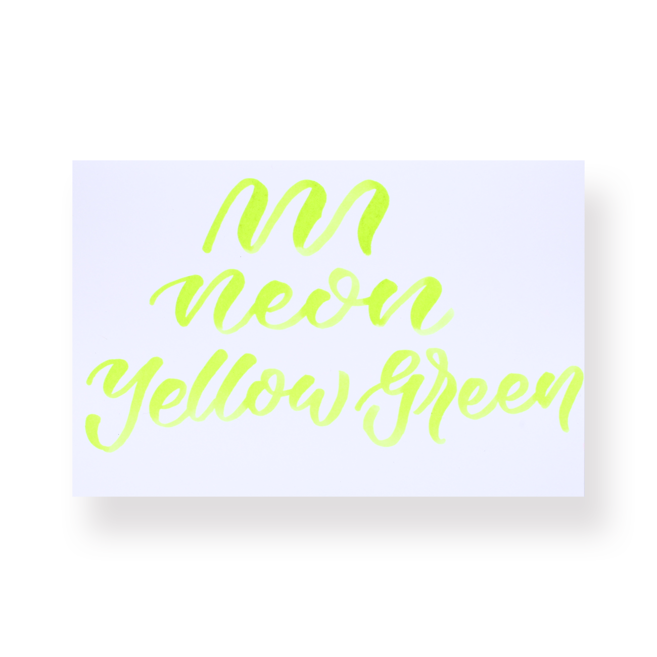 Karin Deco Brush Marker - Neon Yellow Green 0210 - Stationery Pal