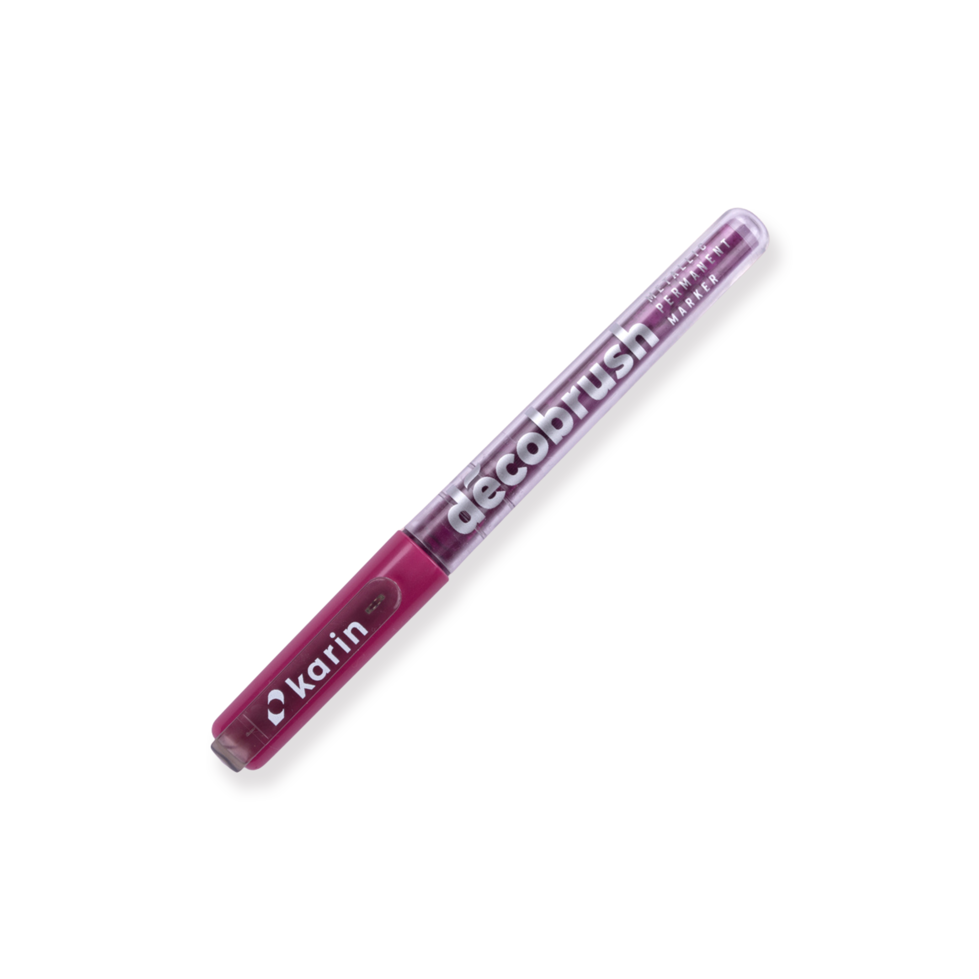 Karin Deco Brush Metallic Brush Pen - Metallic Pink