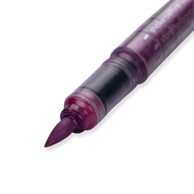 Karin Deco Brush Metallic Brush Pen - Metallic Pink - Stationery Pal