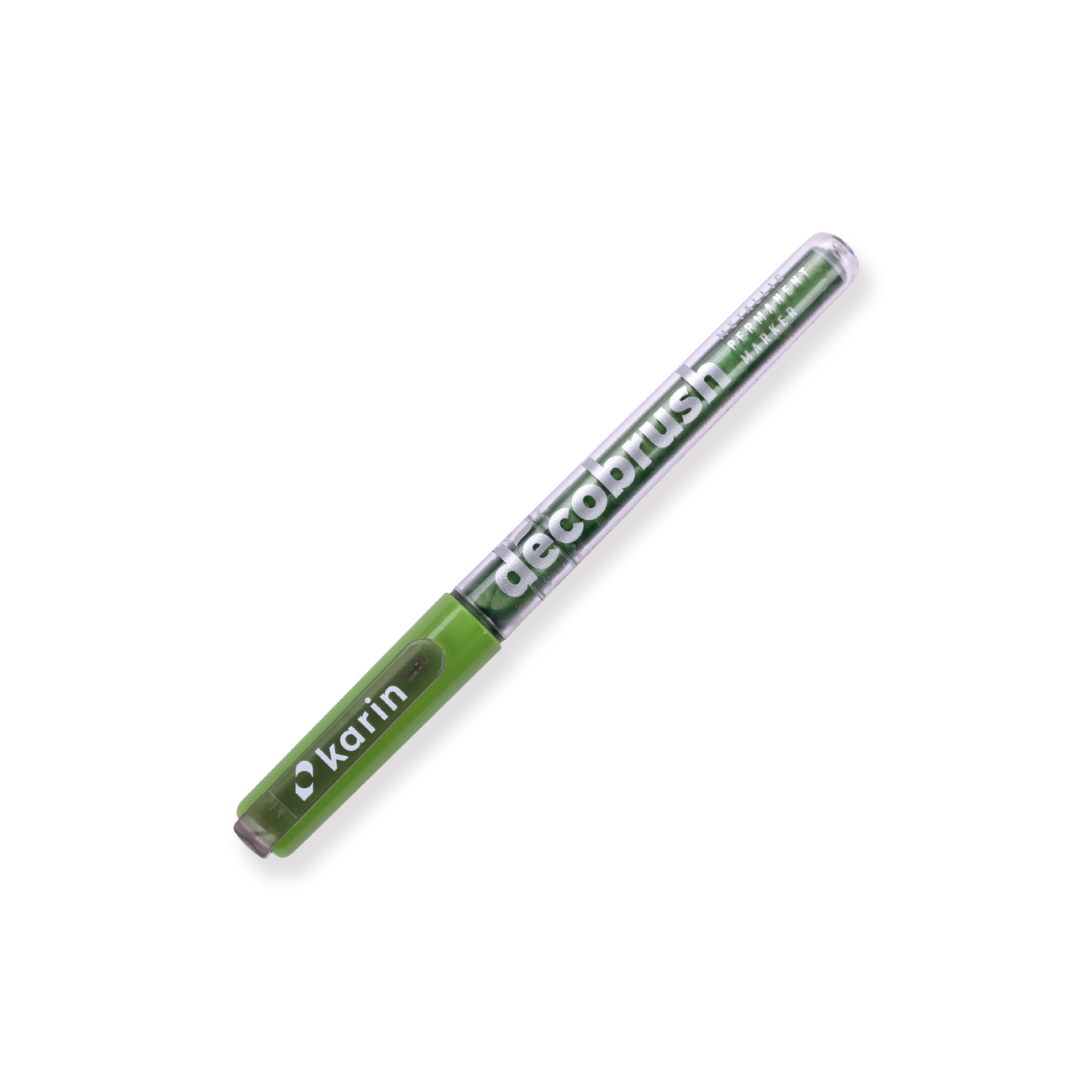 Karin Deco Brush Metallic Marker - Metallic LigAht Green - Stationery Pal