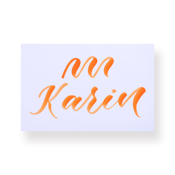 Karin Pigment Deco Brush Marker - Amber 1505U - Stationery Pal