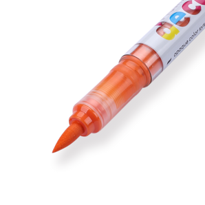 Karin Pigment Deco Brush Marker - Bright Orange 021U - Stationery Pal