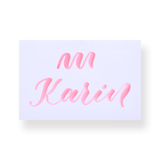 Karin Pigment Deco Brush Marker - Pale Pink 190U - Stationery Pal