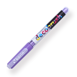 Karin Pigment Deco Brush Marker - Pale Violet 265U - Stationery Pal