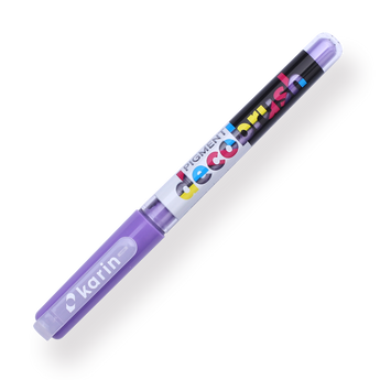 Karin Pigment Deco Brush Marker - Pale Violet 265U - Stationery Pal