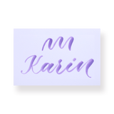 Karin Pigment Deco Brush Marker - Pale Violet 265U - Stationery Pal