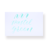 Karin Pigment Deco Brush Marker - Pastel Green 337U - Stationery Pal