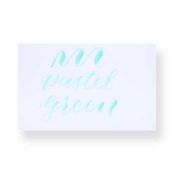 Karin Pigment Deco Brush Marker - Pastel Green 337U - Stationery Pal