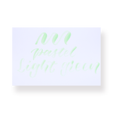 Karin Pigment Deco Brush Marker - Pastel Light Green 358U - Stationery Pal