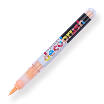 Karin Pigment Deco Brush Marker - Pastel Orange 1555U - Stationery Pal