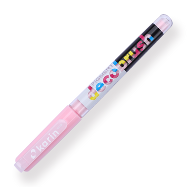 Karin Pigment Deco Brush Marker - Pastel Pink 2365U - Stationery Pal