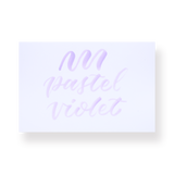 Karin Pigment Deco Brush Marker - Pastel Violet 2635U - Stationery Pal