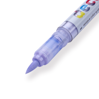 Karin Pigment Deco Brush Marker - Pastel Violet Blue 2705U - Stationery Pal