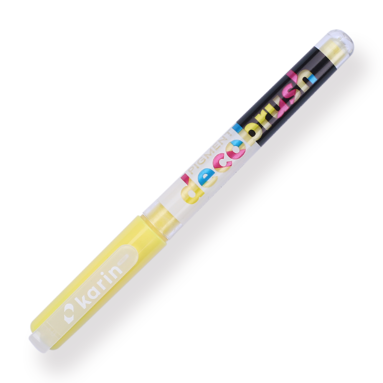 Karin Pigment Deco Brush Marker - Pastel Yellow 100U - Stationery Pal