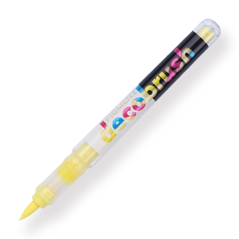 Karin Pigment Deco Brush Marker - Pastel Yellow 100U - Stationery Pal