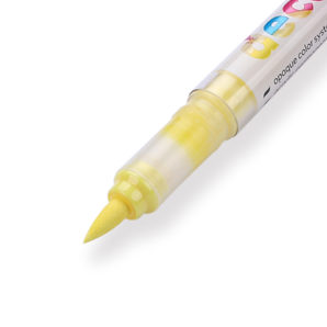 Karin Pigment Deco Brush Marker - Pastel Yellow 100U - Stationery Pal