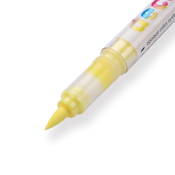 Karin Pigment Deco Brush Marker - Pastel Yellow 100U - Stationery Pal