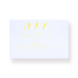 Karin Pigment Deco Brush Marker - Pastel Yellow 100U - Stationery Pal