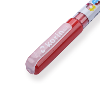 Karin Pigment Deco Brush Marker - Red 032U - Stationery Pal