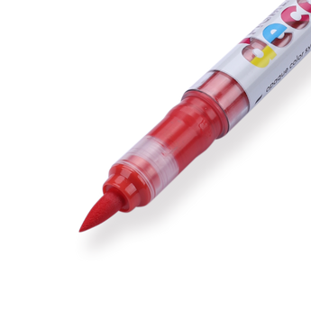 Karin Pigment Deco Brush Marker - Red 032U - Stationery Pal