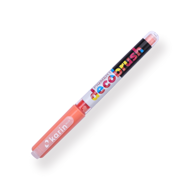 Karin Pigment Deco Brush Marker - Salmon Pink 1635U - Stationery Pal