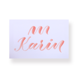 Karin Pigment Deco Brush Marker - Soft Peach 2.176U - Stationery Pal