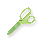 Kokuyo Aerofit Saxa for Kids Left Handed Scissors - Green - Stationery Pal