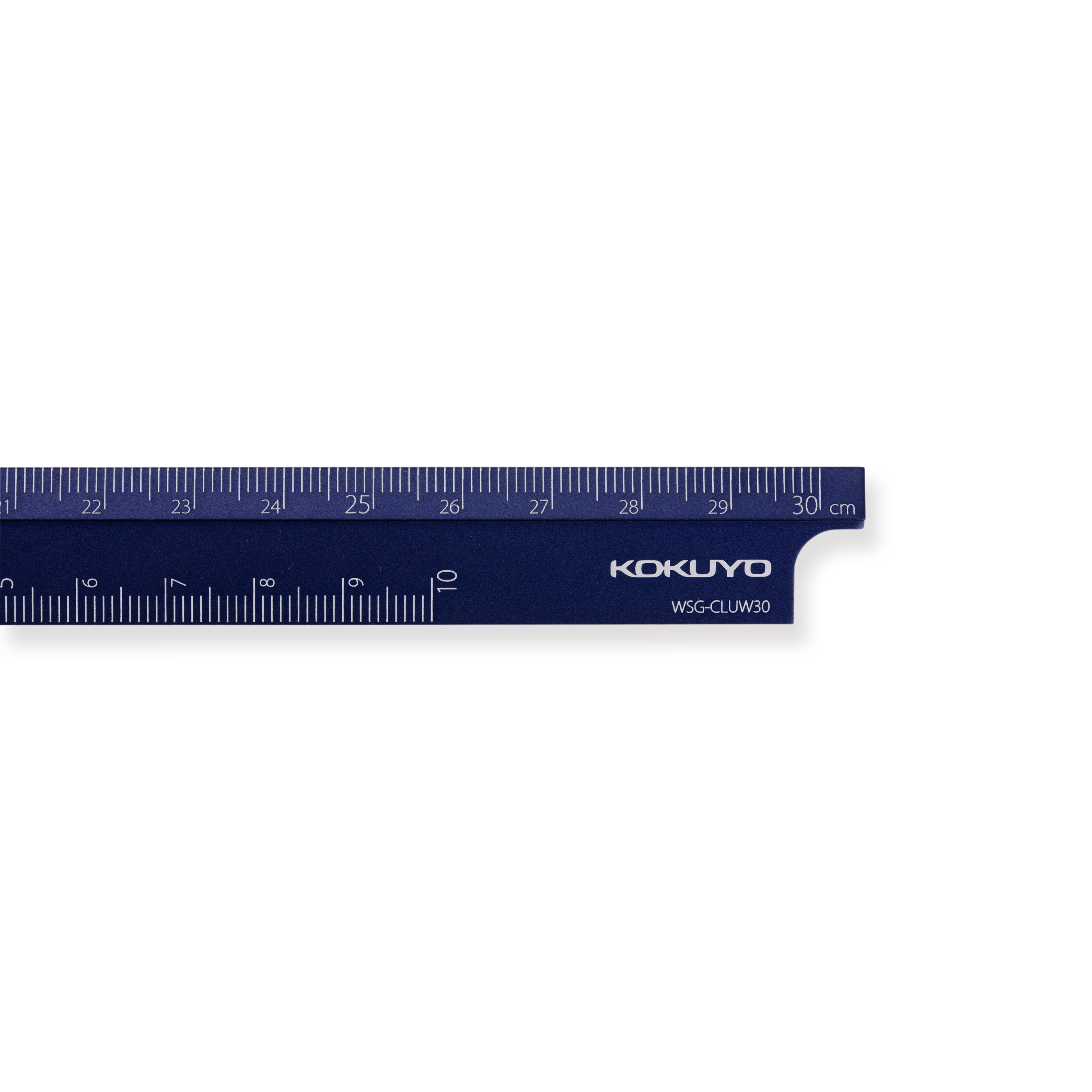 Blue Ruler Foldable Kokuyo Aluminum Folding Ruler - 15/30 cm - Blue – Stationery Pal