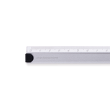 Kokuyo Aluminum Folding Ruler - 15/30 cm - Silver - Stationery Pal