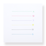 Kokuyo Campus Marker Pen -  Stamp / Line - Square - Stationery Pal