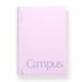 Kokuyo Campus Metal Ring Notebook - B5 - Dotted 8 mm Rule - Pink - Stationery Pal