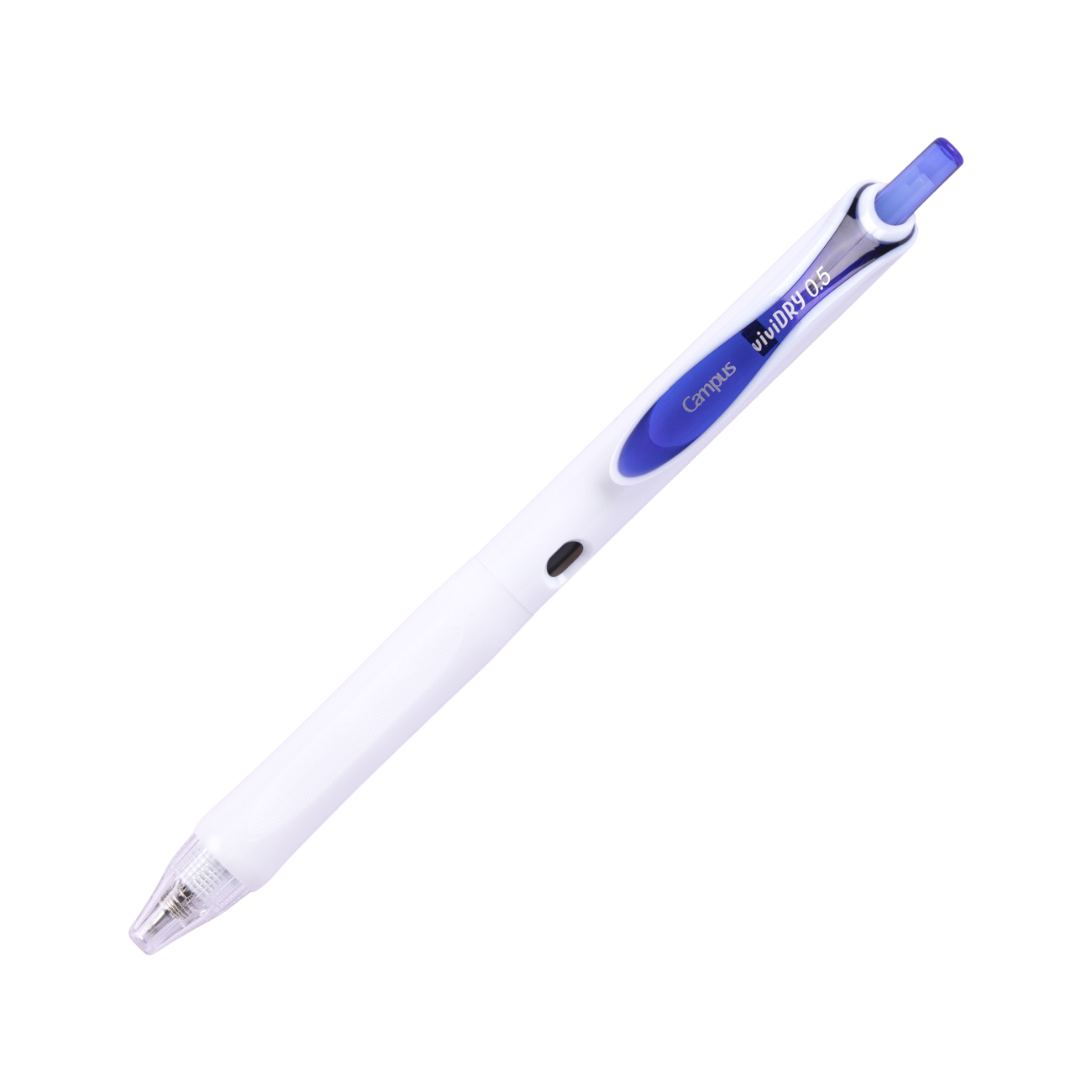 Bolígrafo de gel retráctil Kokuyo Campus viviDRY - 0,5 mm - Azul