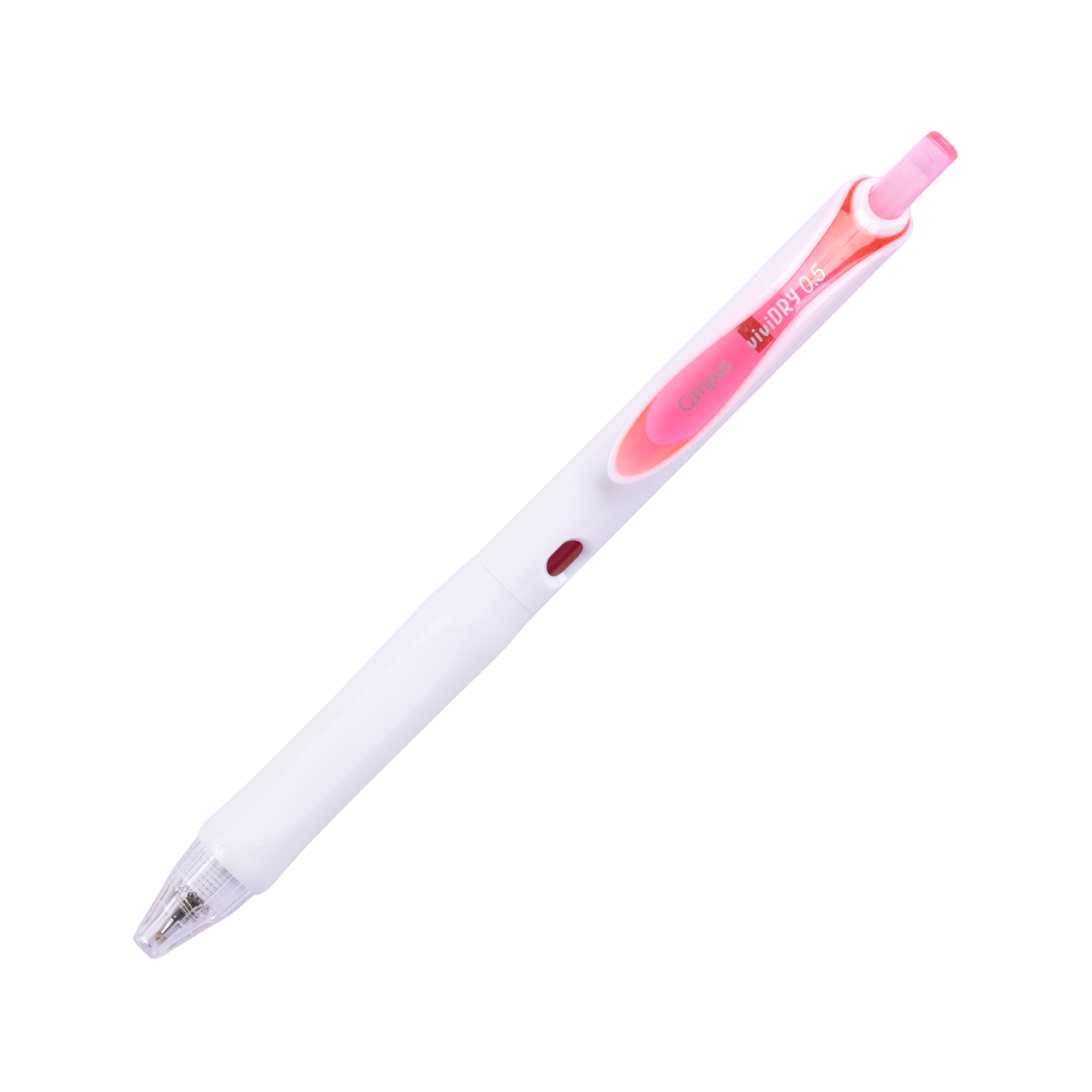 Kokuyo Campus viviDRY Retractable Gel Pen - 0.5 mm - Pink