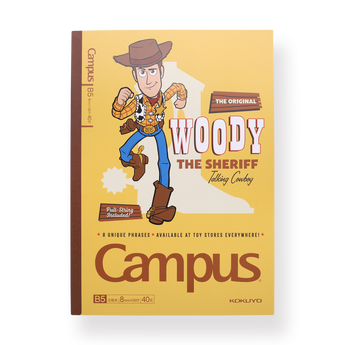 Kokuyo Campus x Toy Story Notebook - Set of 4 - B5 - 8 mm Ruled - Stationery Pal