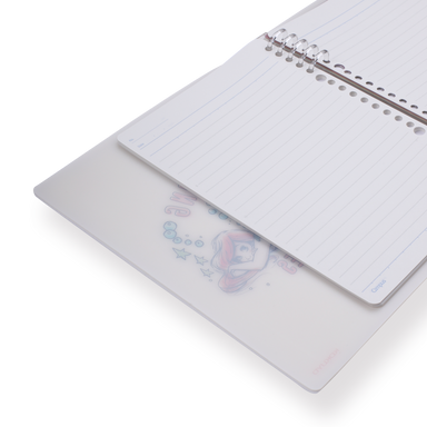Kokuyo Disney Loose Leaf Notebook - A5 - Ruled - Little Mermaid - Stationery Pal