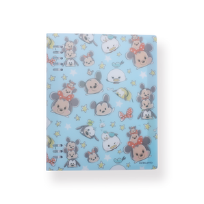 Kokuyo Disney Loose Leaf Notebook - A5 - Ruled - Tsum Tsum - Stationery Pal