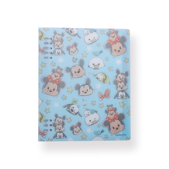 Kokuyo Disney Loose Leaf Notebook - A5 - Ruled - Tsum Tsum - Stationery Pal