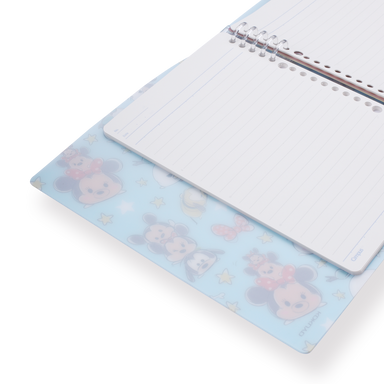 Kokuyo Disney Loose Leaf Notebook - A5 - Ruled - Tsum Tsum - Stationery Pal