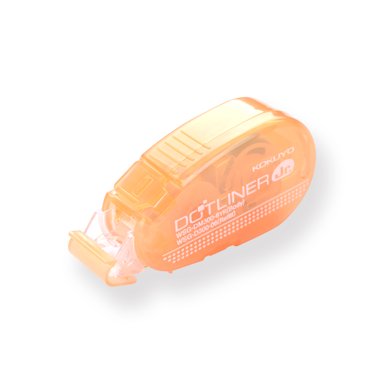 Kokuyo Dotliner Adhesive Glue Tape Roller - Orange
