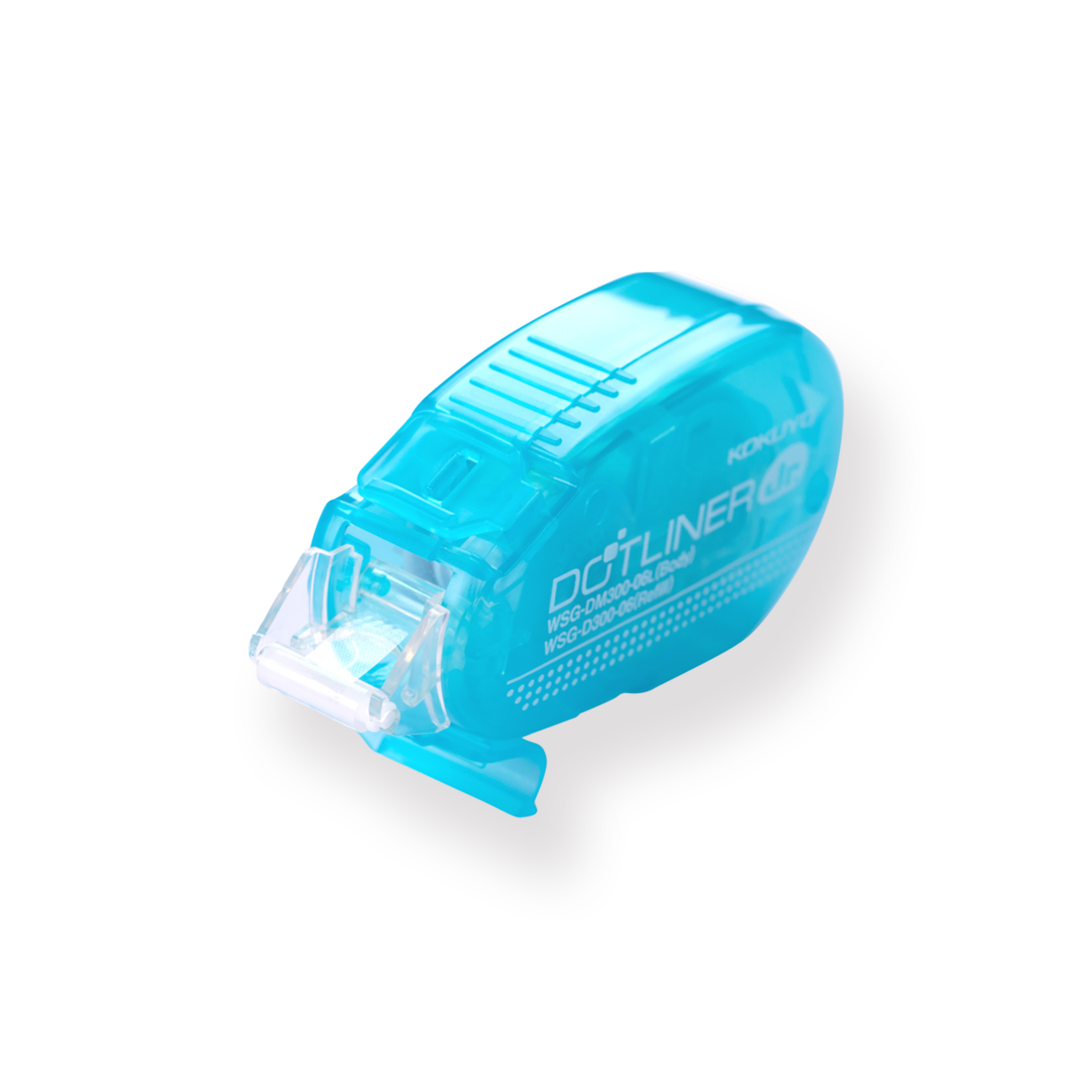 Kokuyo Dotliner Adhesive Glue Tape Roller - Sky Blue