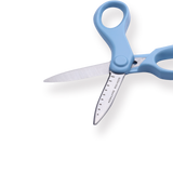 Kokuyo Fit Saxa Kids Scissors - Blue - Stationery Pal