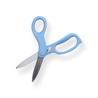 Kokuyo Fit Saxa Kids Scissors - Blue - Stationery Pal