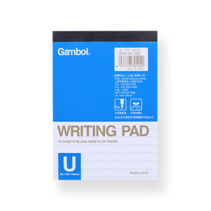 Kokuyo Gambol Writing Notepad - A6 - Ruled - Stationery Pal