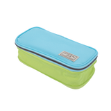 Kokuyo Pastel Cookie Expandable Pen Case - Blue+Green - Stationery Pal