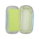 Kokuyo Pastel Cookie Expandable Pen Case - Blue+Green - Stationery Pal