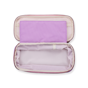 Kokuyo Pastel Cookie Expandable Pen Case - Pink+Purple - Stationery Pal