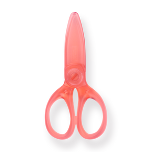 Kokuyo Pastel Cookie Scissors - Red - Stationery Pal