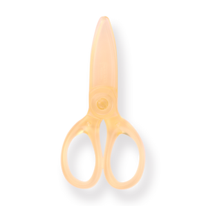 Kokuyo Pastel Cookie Scissors - Yellow - Stationery Pal