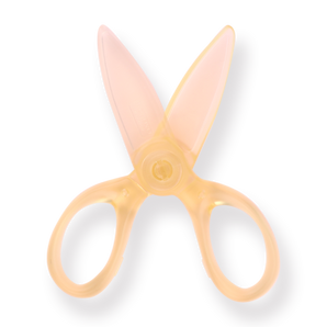 Kokuyo Pastel Cookie Scissors - Yellow - Stationery Pal